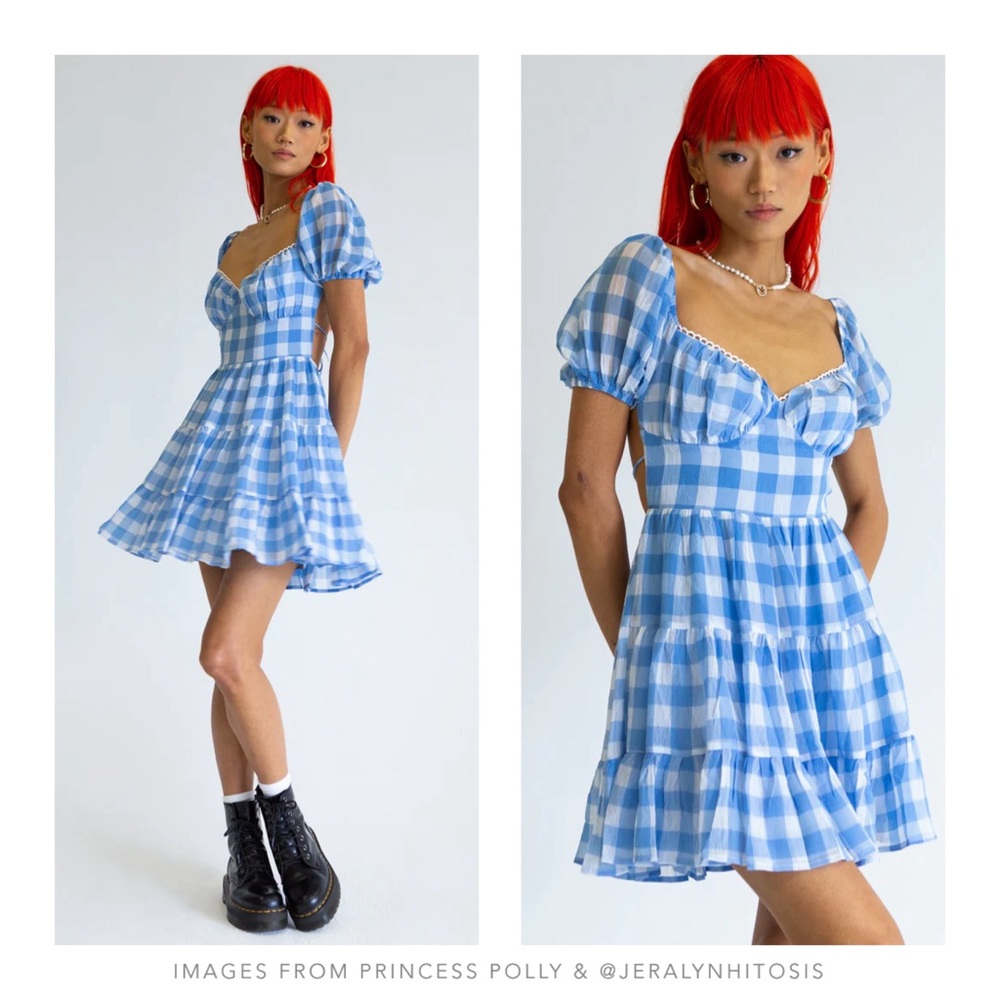 Princess Polly | Danny Mini Dress Blue